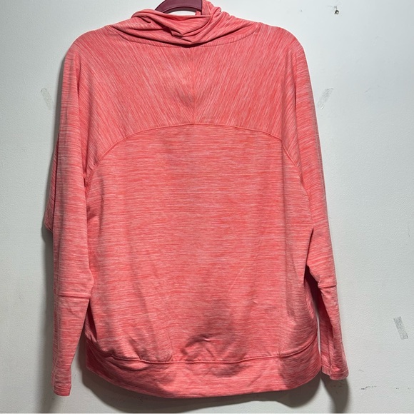 Avia Coral Cowl Neck Sweater Heathered Long Sleeve Athletic Top - M - NWOT - Picture 9 of 9